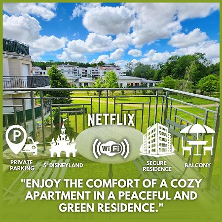 מונטבראן Appartement, Balcon, Parking, 5' Disneyland מראה חיצוני תמונה